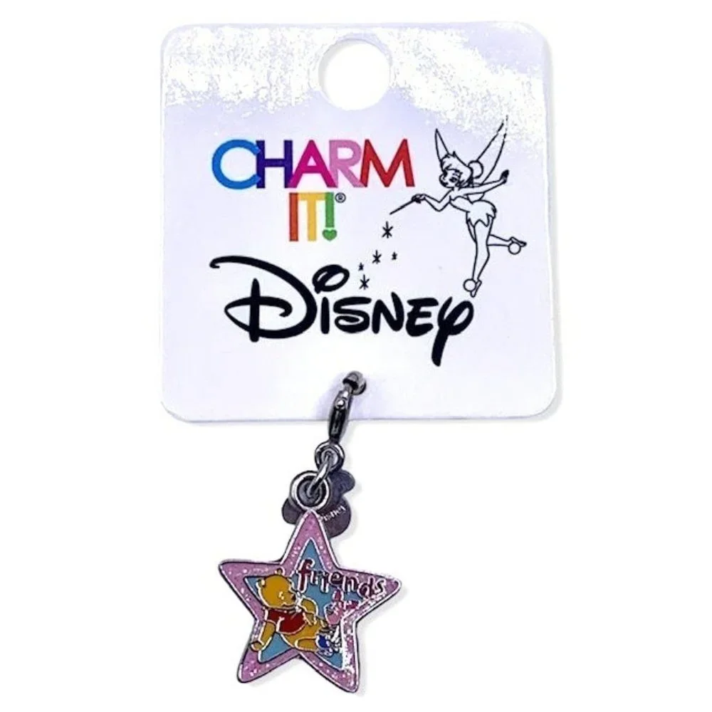 Disney x Charm It Collaboration Charms For Bracelet Pooh Aurora Tigger Eeyore